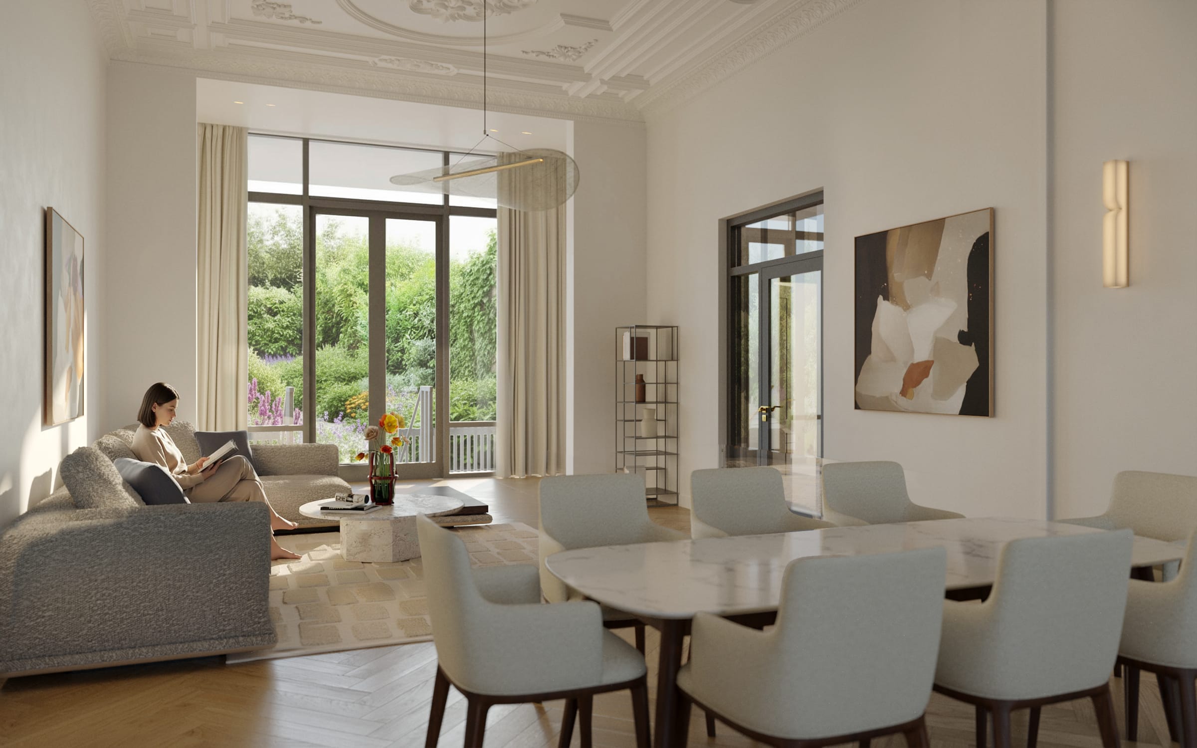 113A — Souterrain & beletage
